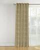 blue line pattern readymade curtains in polyester fabric available